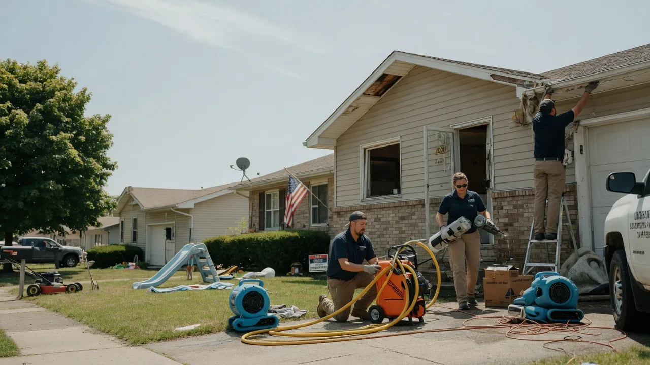 Water Damage Restoration in New Lisbon, IN near me